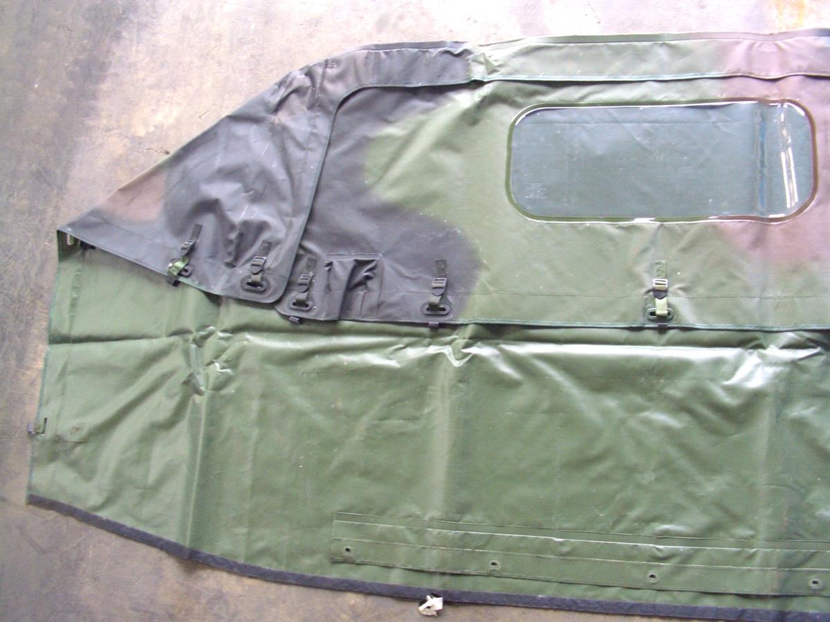 HMMWV Camo 4-Door Rear Cargo Extension Cover Kit